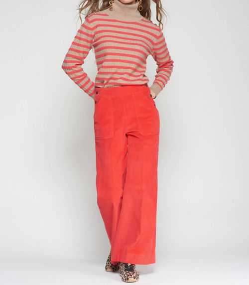 Women's Muriel Pants In Orange
