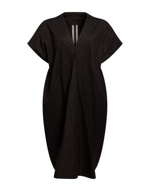 Woman Midi dress Black Size 4 Cotton