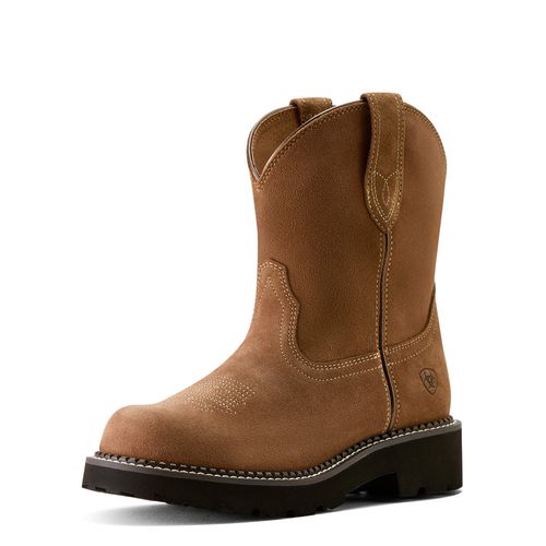 Women's Fatbaby Slouch Western Boots in Crushed Peanut, B Medium Width, Size 3, by