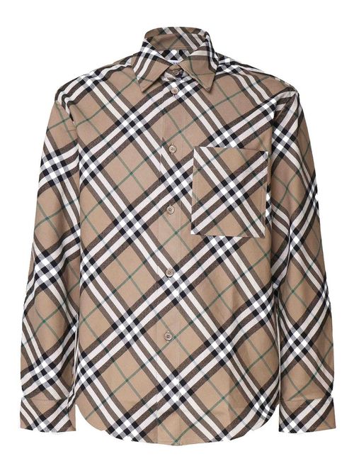 Vintage Check Shirt In Wool Blend