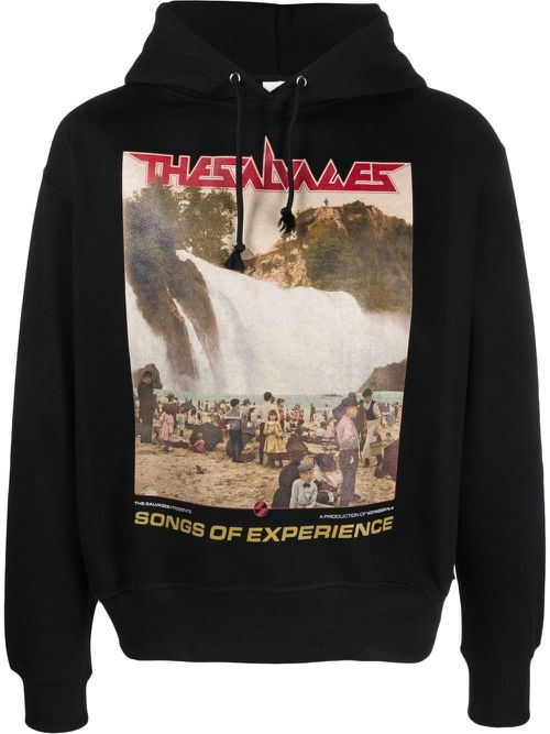 The Salvages graphic-print hoodie - Black