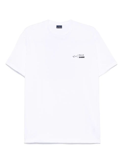 Ocean Print Cotton T-Shirt