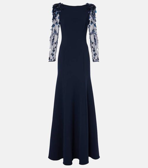 Midnight embellished gown