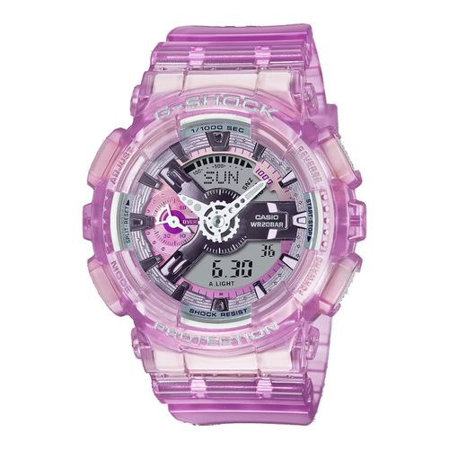 G-Shock World Time Quartz Analog-Digital Ladies Watch GMA-S110VW-4A