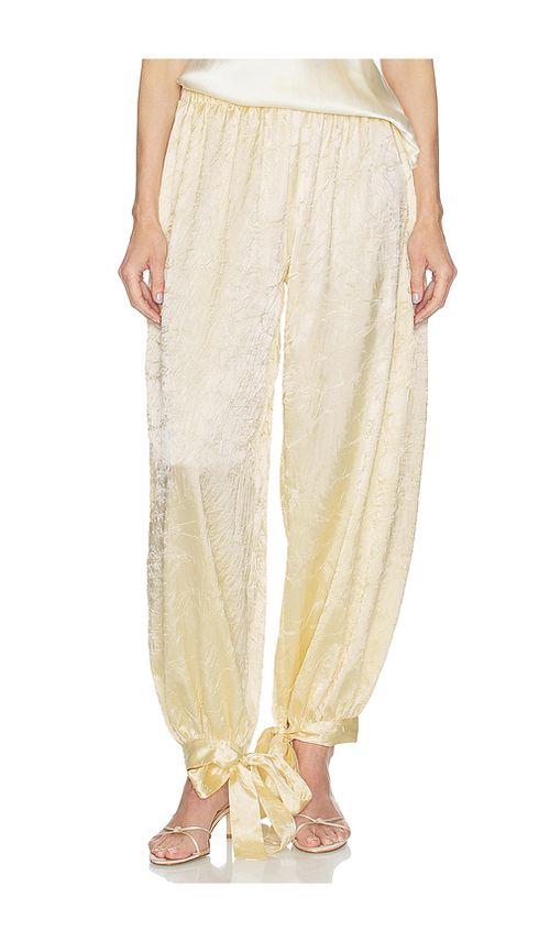 Milkwhite Pants in Ivory. XS. Also in S