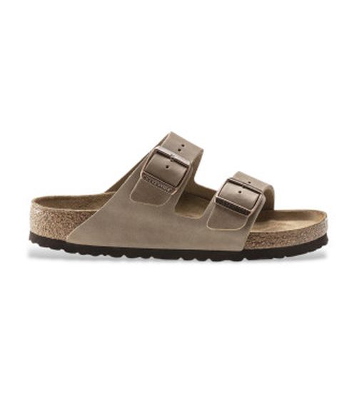 Birkenstock for man. 552811 Brown Arizona Leather Sandals (42), Flat, None, Casual