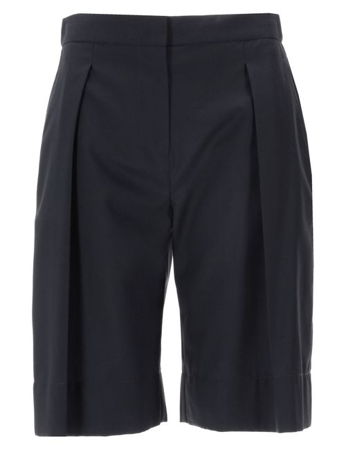 Blue Solid Short