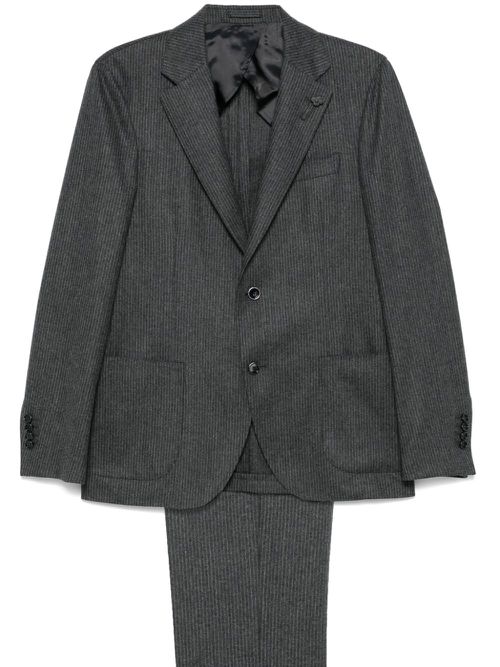 Striped suit - Grey