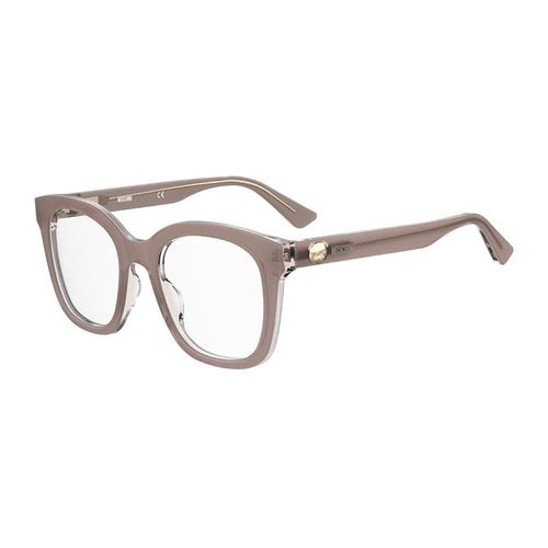 MOS630 Square Full Rim Eyeglasses — Beige