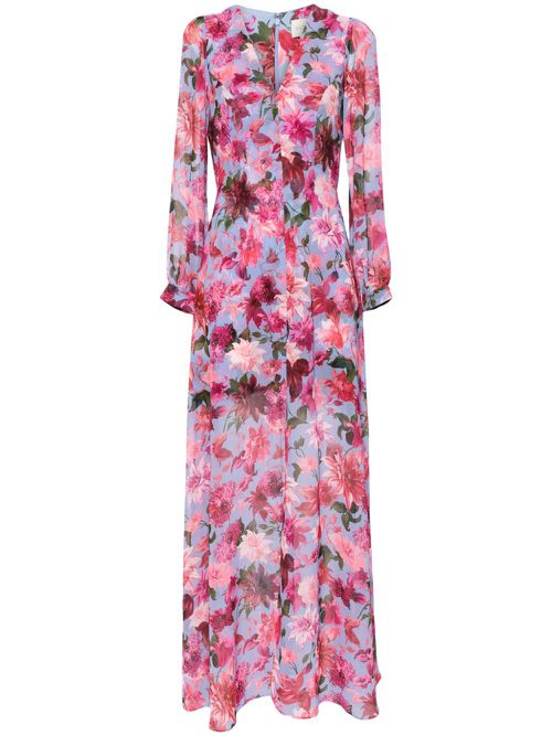 Sachin & Babi | Penny floral-print gown - Black | Realry Sachin & Babi | Penny floral-print gown - Black | Realry