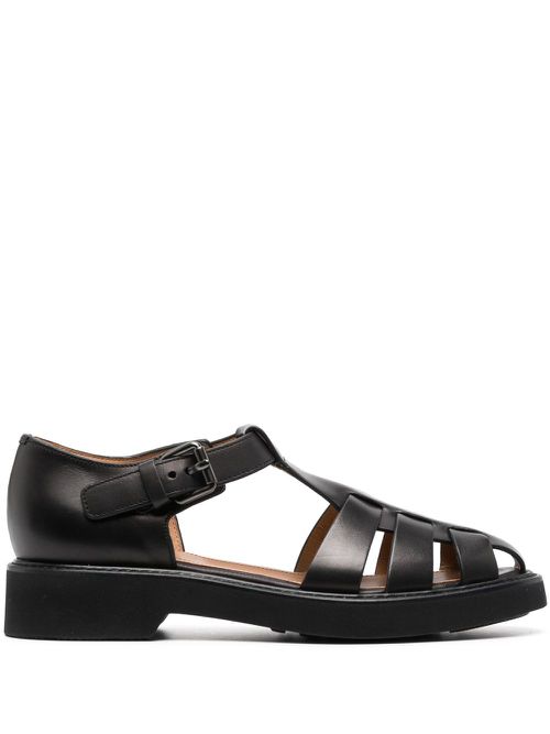 Hove caged sandals - Black