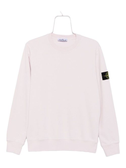스톤아일랜드 남성 Compass-badge sweatshirt - Pink K2S156100060