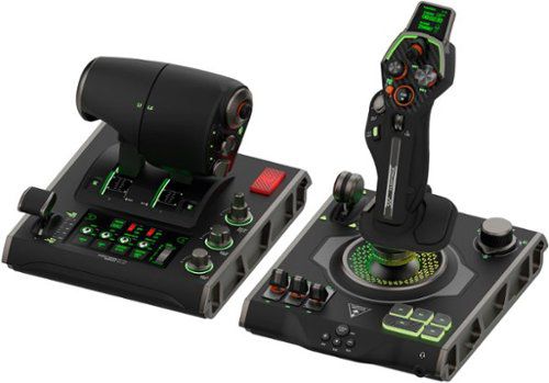 VelocityOne Flightdeck Universal HOTAS Simulation System Joystick & Throttle for Windows 10 & 11 PCs - Black
