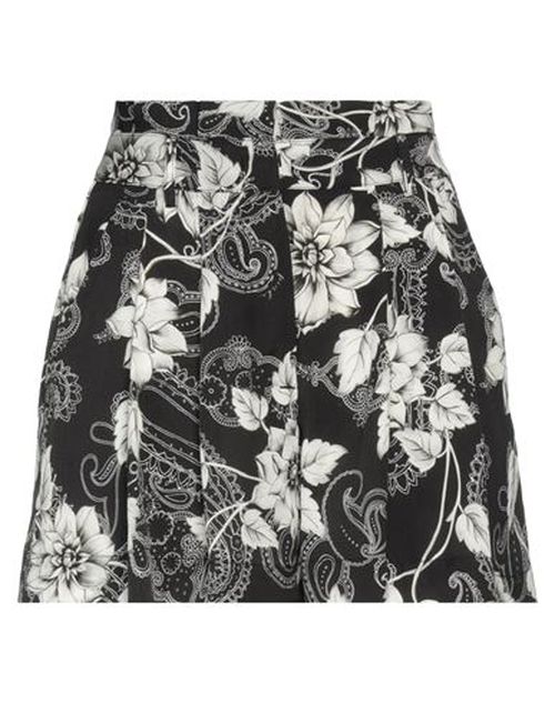 Woman Shorts & Bermuda Shorts Black Size 10 Viscose