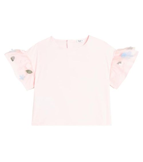 Il Gufo Ruffled puffer jacket