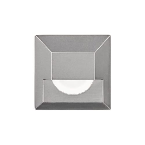 WAC LED 12V Square Step and Wall Light in Stainless Stee
