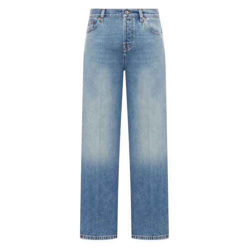 Faded Cotton Jeans