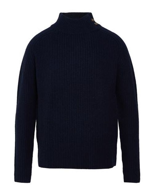 Man Turtleneck Midnight blue Size XL Wool, Cashmere