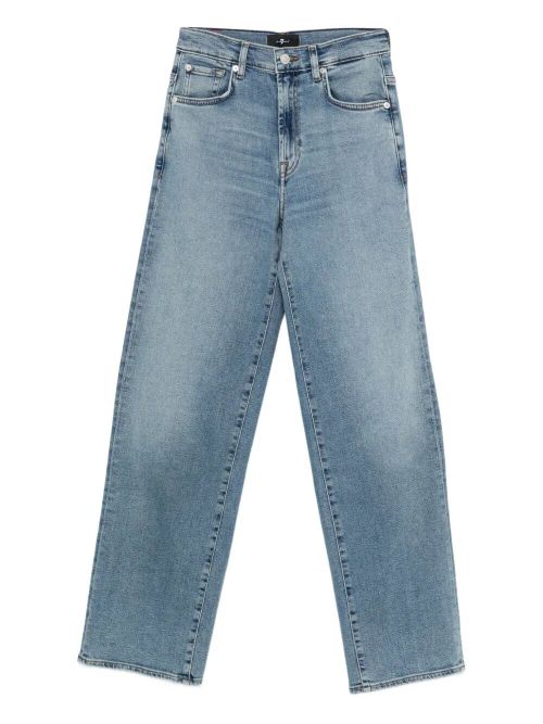 Stovepipe Oceanstone Straight-Leg Jeans