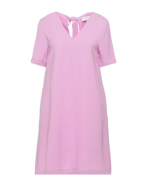Woman Mini dress Mauve Size 2 Polyester, Elastane