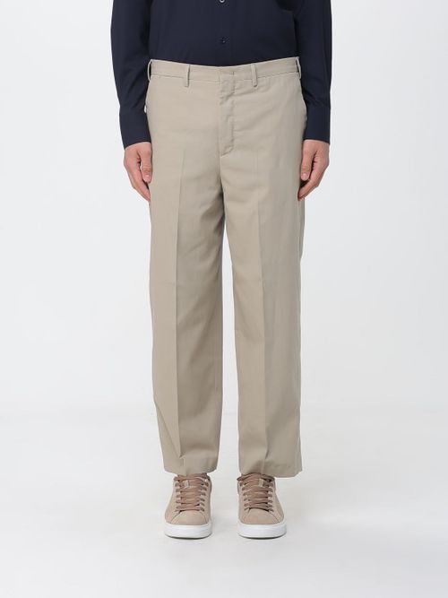 Pants Men color Beige