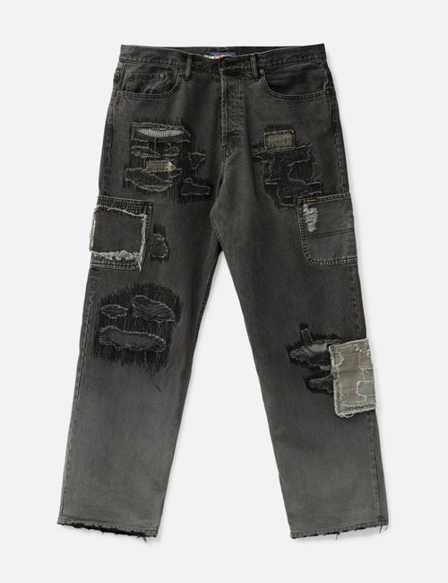 Blackmeans Patchwork Denim Jeans