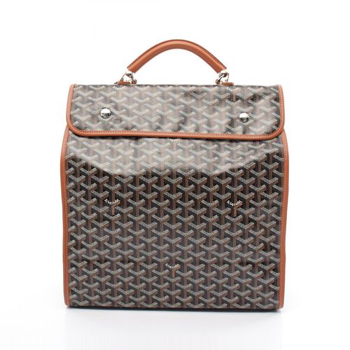 Backpack PVC Coated Canvas Leather