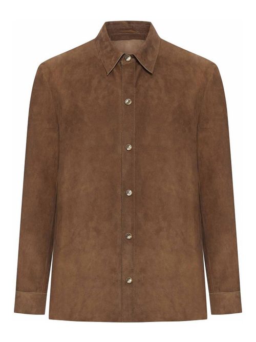 Suede Overshirt