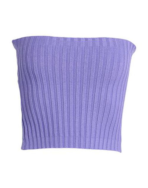 The Lulù Woman Top Purple Size ONESIZE Viscose, Polyester