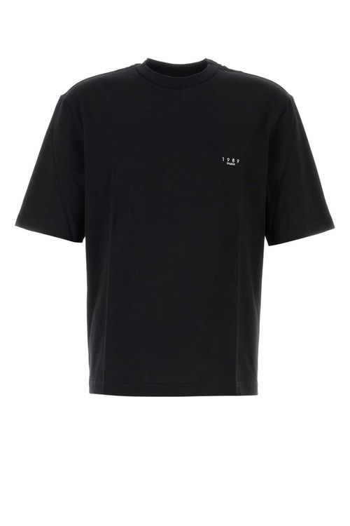 Black Cotton T-shirt
