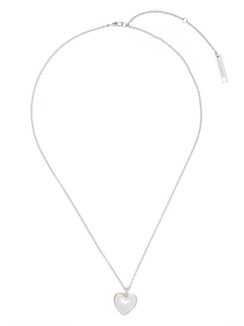 Heart Charm necklace - Silver