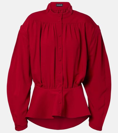 Re/edit Hiver Russe crêpe twill blouse