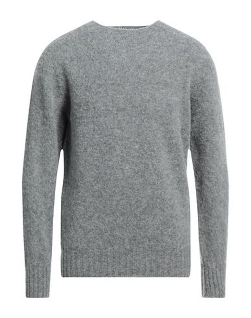 Man Sweater Light grey Size XL Wool