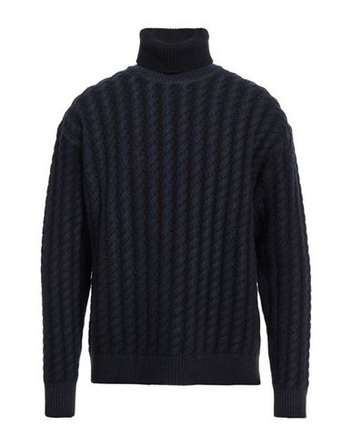 Barena Man Turtleneck Midnight blue Size XL Wool, Nylon