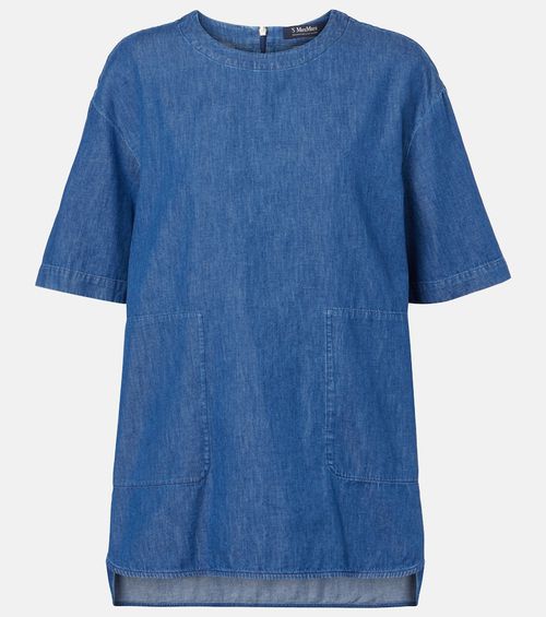Moresca denim top
