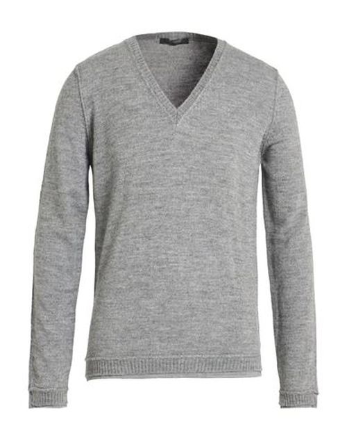 Man Sweater Grey Size L Nylon, Wool, Alpaca wool