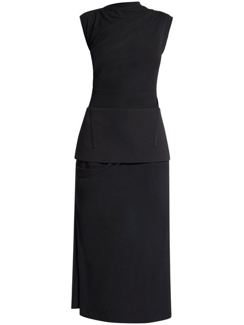 Yufu midi dress - Black