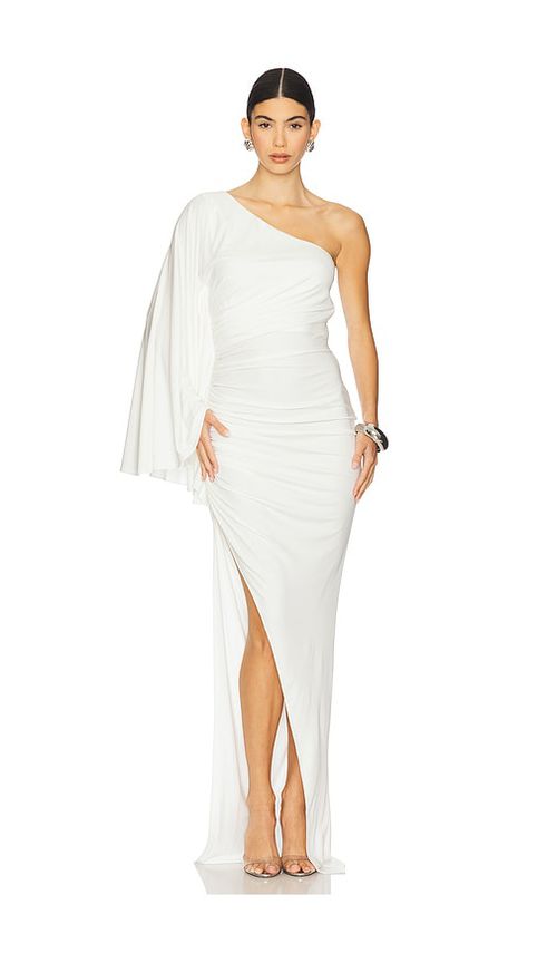 Ronny Kobo KLEID KALLISTA in White. Größe XS. Also in
