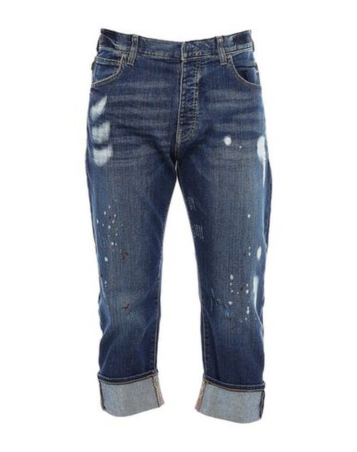 Man Jeans Blue Size 30 Cotton, Elastane