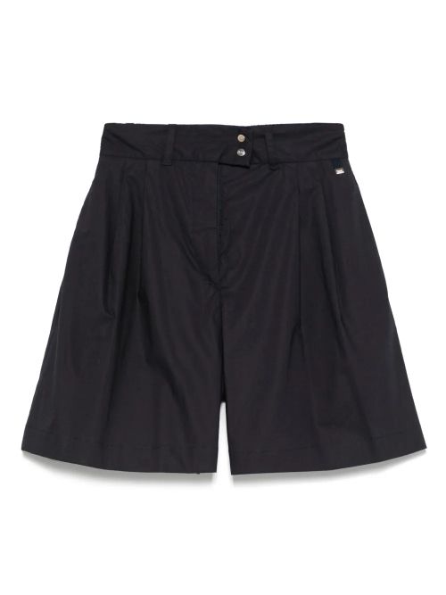 Cotton Jersey Shorts — Black
