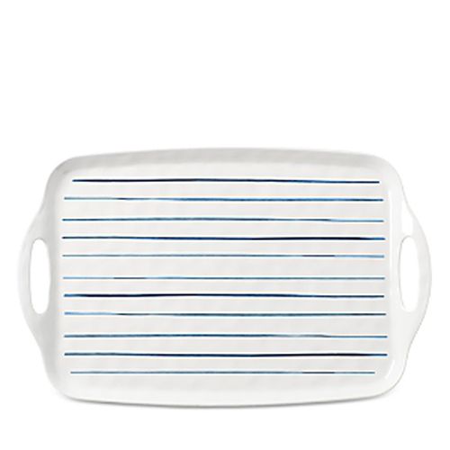 Lennox Blue Bay Melamine Handled Platter