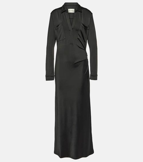 Iana V-neck maxi dress