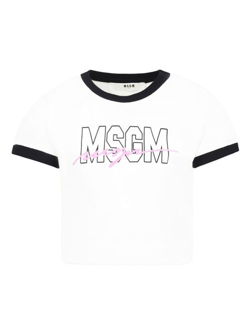 Logo-print T-shirt - White