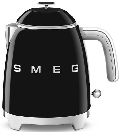 50s Retro Style Black 27 Oz. Electric Kettle