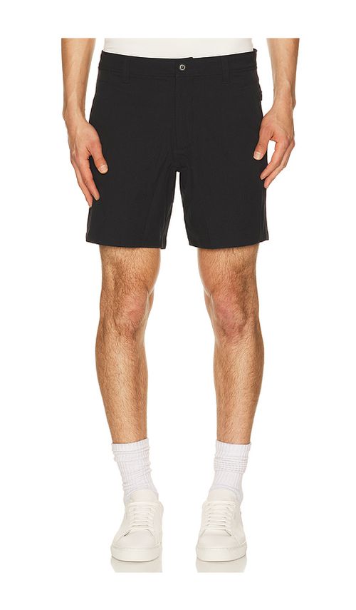 Rhone 7 Nomad Tech Chino Short in Black. 30. Also