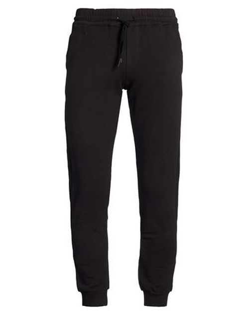 Man Pants Black Size M Cotton, Elastane