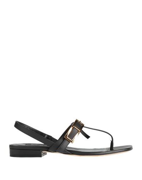 Woman Thong sandal Black