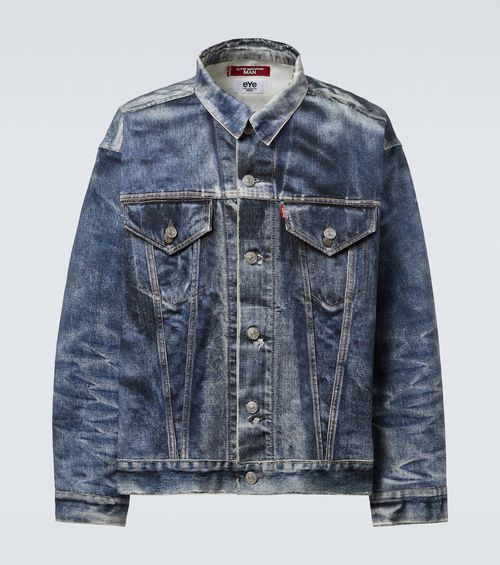 X Levi's printed denim jacket