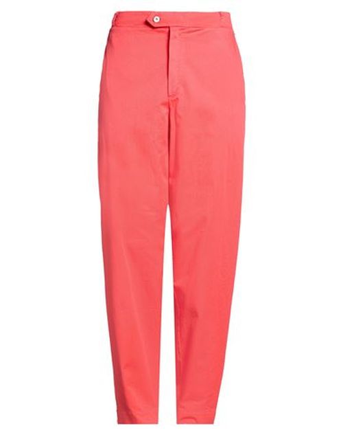 Man Pants Tomato red Size S Cotton