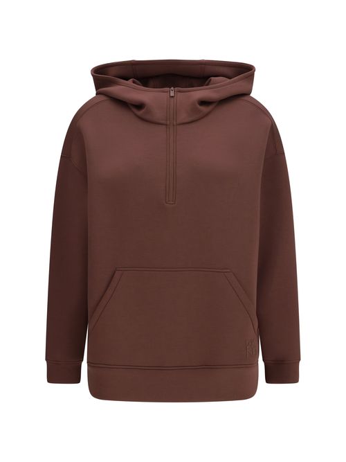 Hooded Sweatshirt — Brown